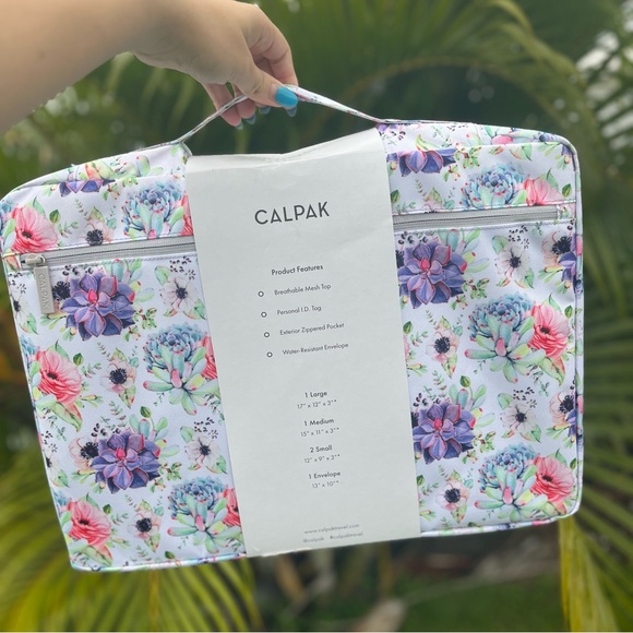 NWT Calpak Floral Packing Cubes - Picture 4 of 16